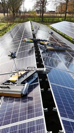 T1: The Robot Carrier for Efficient Solar Panel Cleaning