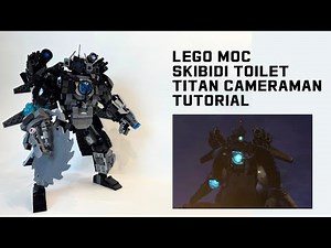 Lego MOC_Titan Cameraman (Skibidi toilet) 타이탄 카메라맨 #legomoc #skbiditoilet #titancameraman #legomech