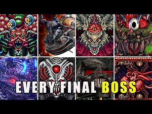 EVERY FINAL BOSS IN CONTRA GAMES (No Damage)