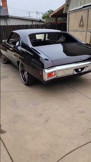resto-mod 70 chevelle with best sounding custom lsx 454