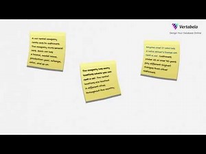 Tutorial 4. How to start creating a database model