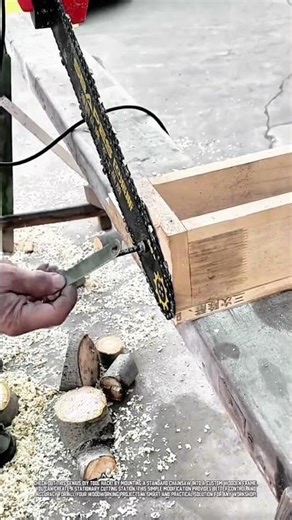 Simple DIY Stationary Saw Tool for Precision Wood Cutting