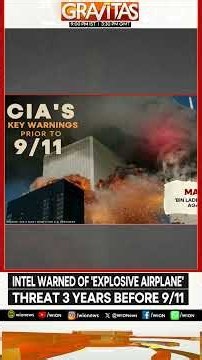 CIA Warned of 'Explosive Airplane' Threat Three Years Before 9/11