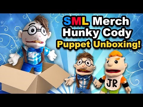 SML Merch Hunky Cody Puppet Unboxing!