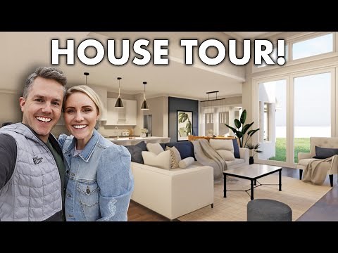 NEW HOUSE TOUR! Ellie and Jared (Virtual House Tour Walkthrough 2021)