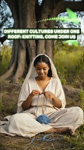 Different cultures under one roof | knitting | come join us