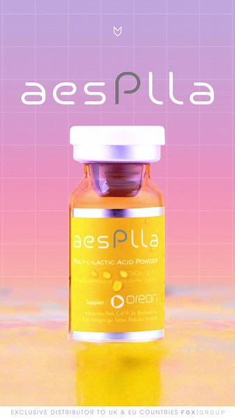 There’s a new PLLA filler on the block…meet: aesPlla®️🧬 Exclusive to @foxpharma_uk in the UK and EU countries. #a#aesPllap#pllafillers#skincaredermalfillers