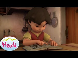 Heidi learns how to read! - Heidi's Adventures 🗻🌷 - Season 1 New Clips 🏔🌼