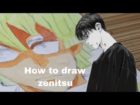 How to draw zenitsu part 1