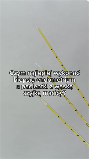 ❓ Czym najlepiej wykonać biopsję endometrium u pacjentki z wąską lub atroficzną szyjką macicy albo z macicą o niestandardowym kształcie? W takich przypadkach warto sięgnąć po katetery do biopsji endometrium ENDOBIOPS o średnicy 2 mm, które umożliwiają precyzyjną i małoinwazyjną mikroaspirację. 🔹 ENDOBIOPS MINI CH6 (2 mm) Idealny do mikroaspiracji komórek endometrium u pacjentek z wąską lub atroficzną szyjką macicy. Sprawdza się również u kobiet w okresie pomenopauzalnym. 🔹 ENDOBIOPS CURVED CH6
