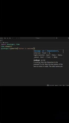 Python Atuo Typing Trick ⚡ Just 3 lines, and Python types by itself!