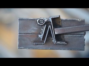 The discovery of a homemade iron bending tool that is rarely known by welders!