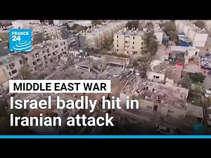 Israel vows retaliation after most destructive Iranian attack since war started • FRANCE 24