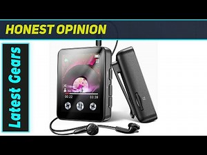 Best 16GB Mini MP3 Player: Bluetooth 5.3, HiFi Sound & Perfect for Sport!