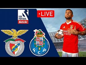 Benfica vs Porto - LIVE | Liga Portugal 2025/2026 | Full Match