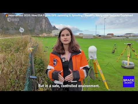 Jammertest 2025: How ESA Fights GPS| Satellite Navigation Security Explained #esa #satellite