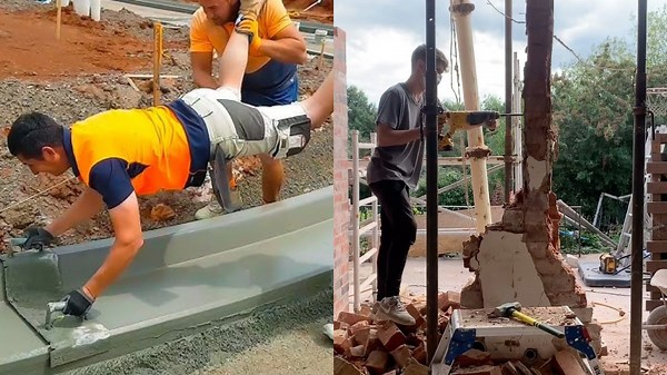 Funny and Dangerous Work Fails Caught on Camera