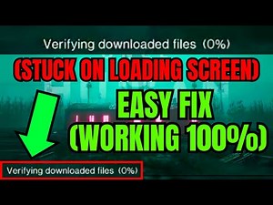 Once Human Verifying Downloaded Files - Stuck On Loading Screen (100% WORKING FIX)