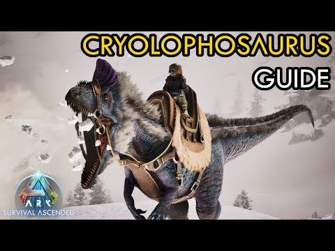 CRYOLOPHOSAURUS | ARK Guide - Where to Find, How to Tame, & Abilities
