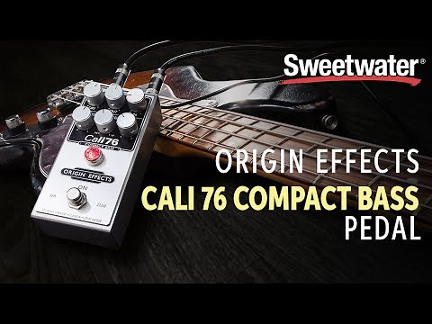 Origin Effects Cali 76 Compact Bass Compressor Pedal Demo