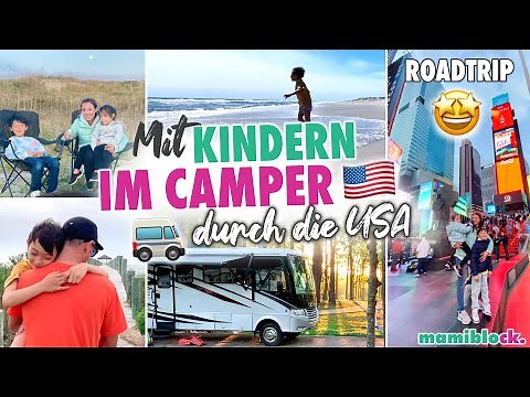 ROADTRIP durch die USA 🚐🇺🇸 | Reisen mit Kindern mal anders | Wohnmobil | Camping Urlaub | mamiblock