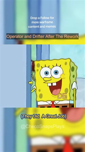 Operator And Drifter After The Rework They did a really good job with the rework they both look great #warframememes #warframememes #warframememe #gaming #games