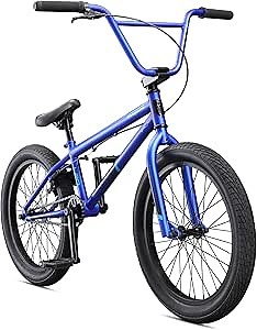 Mongoose Legion Kids Freestyle BMX Bike, Intermediate Rider, Boys and Girls Bikes, 20-Inch Wheels, Hi-Ten Steel Frame, Micro Drive 25x9T BMX Gearing