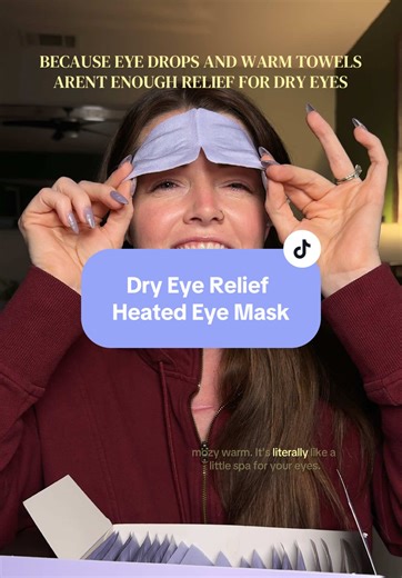 Effective Dry Eye Relief with a Heated Eye Mask