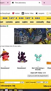 Neopets lab ray zaps #neopets