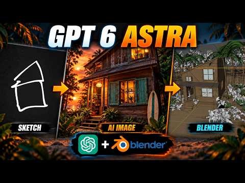 ChatGPT 6 Astra Is INSANE for Building 3D Worlds - No Experience Needed