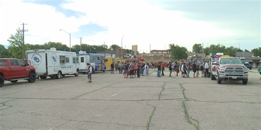 Local food trucks team up to give back to those in need