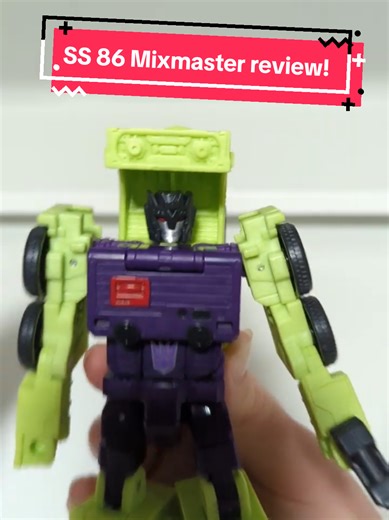 studio series 86 Mixmaster review! #transformers #transformersreview #devastator #studioseries #studioseries