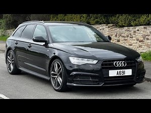 2016 66 AUDI A6 2.0 AVANT TDI ULTRA BLACK EDITION 5d 188 BHP