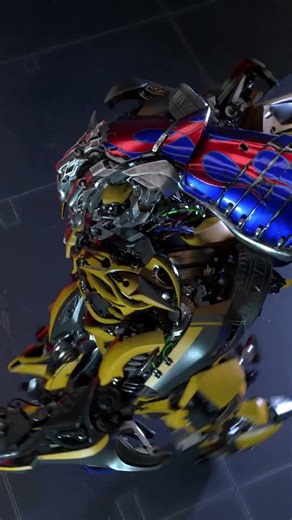 Not cute anymore [Transformers version] #transformers #optimusprime #bumblebee