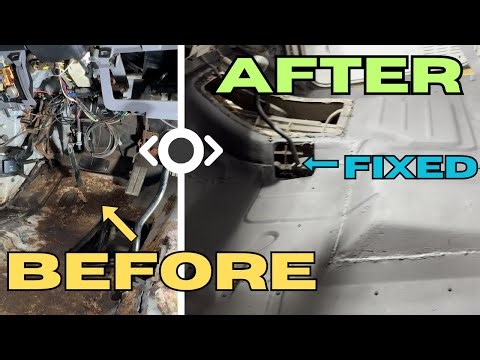 1995 F250 Gets a New Floor and 4WD Shifter Fix