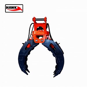 [Hot Item] Hydraulic Grapple Rotating Grapple Wood Grapple for Excavator