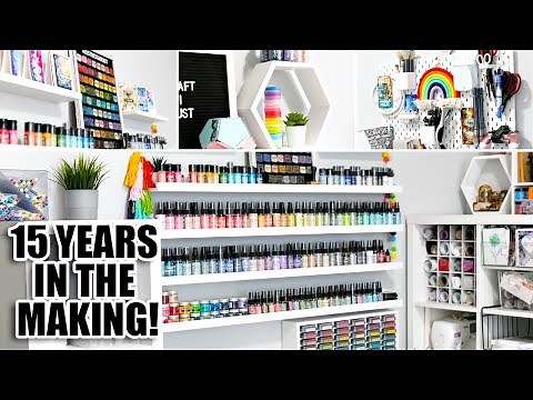 ALL NEW 2023 CRAFT ROOM tour!