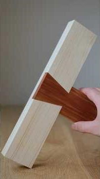 A clean fit using hand tools #shorts #woodworking #diy
