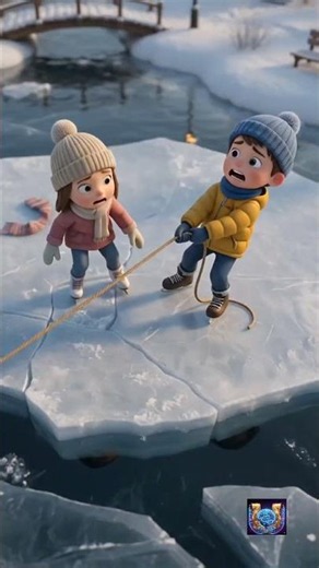 Tiny People Flood Rescue | Giant Hand Saves Miniature Village | AI Mini Rescue Story #shorts