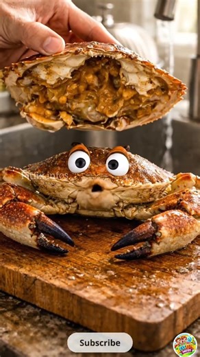 🦀 Stop! Crab Cleaning Trick You Didn’t Know! | Remove This First | Don’t Make This Mistake! #shorts