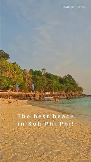🌴 The Most Beautiful Beach in Koh Phi Phi, Thailand! #kohphiphi #phiphiislands #thailand #travel