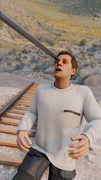 This Man Survived the Impossible 😱 #3d #survivalstory