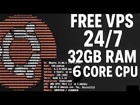 Best Free Ipv4 VPS 32 GB Ram 6-Core CPU Free ! Lifetime VPS😱 ( No Credit Card Needed ) | KaesyLabs