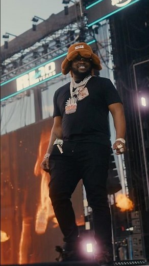 BossMan Dlow was feeling the love! Rolling Loud Miami '24