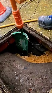 Fixing a Drain Backed Up with Mud and Debris | The Drain Unblockers