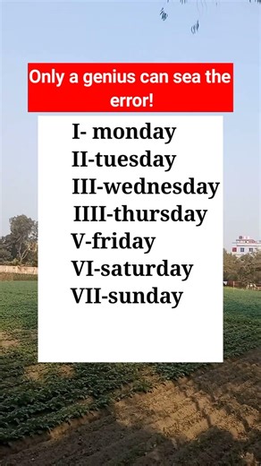 Only a genius can sea the error!🧠 #grammar #identifyingerror #englishtest