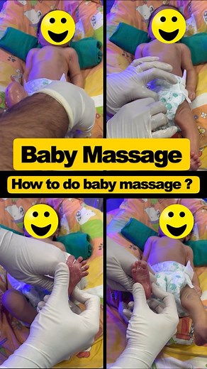 How to Do Baby Massage the Right Way? | Baby Massage Part 1 | Dr Mayur Kalsariya #Shorts --- Want to start baby massage at home but not sure how to do it correctly? In this quick expert short, Dr Mayur Kalsariya (Pediatrician & NICU Specialist, 80,000 babies treated) demonstrates the proper and safe technique of baby massage, so your baby gets maximum benefit without any risk. ━━━━━━━━━━━━━━ What You’ll Learn in This Video: – When to start baby massage – The correct massage technique and pressur