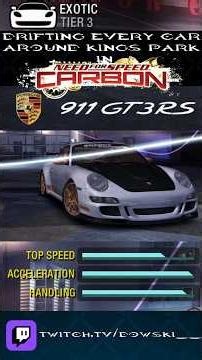 Porsche 911 GT3 RS - Drifting EVERY Car In Need For Speed Carbon! #nfs #drift #fyp #trending #shorts