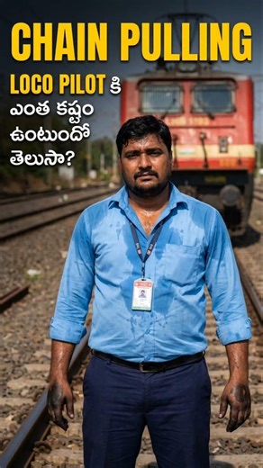 If you pull the chain on the bridge.. risk to the life of the loco pilot! | Respect Loco Pilots#i...