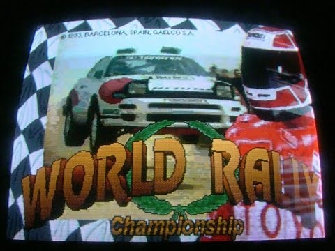 World Rally - Arcade Longplay MAME - Walkthrough